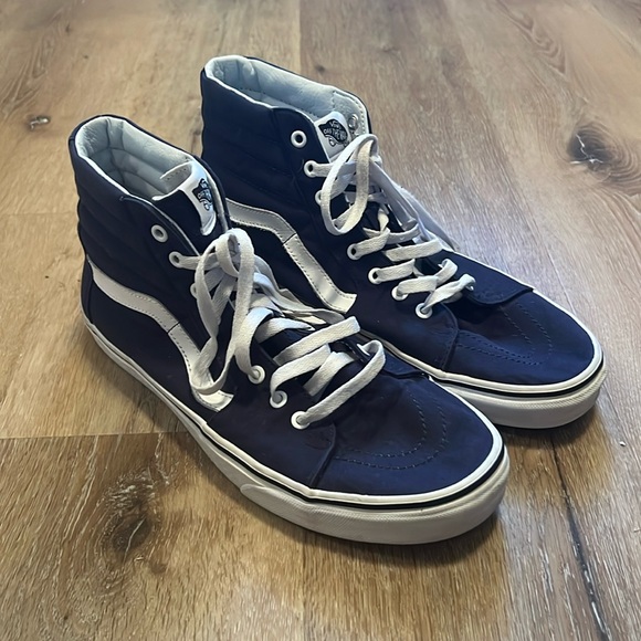 Vans Other - VANS Men's Sk8-Hi Skateboarding Shoes Navy Men's Sz 12 Sneakers